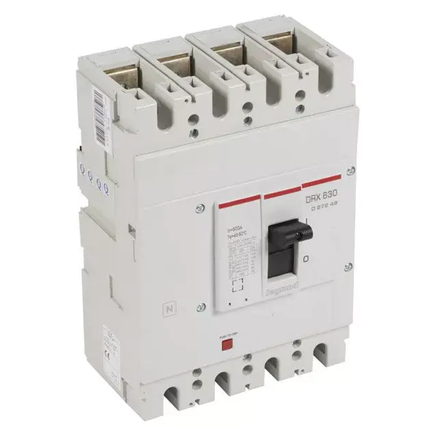 Biztonságos fizetés Legrand 027248 DRX630 4P 50 kA 500A t.m. kompakt megszakító ( Legrand 027248 )