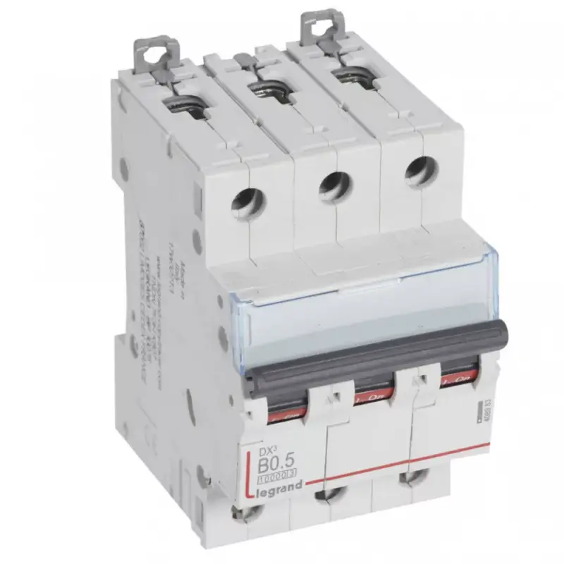 Végkiárusítás Legrand 408983 DX3 kismegszakító 3P B0,5 10000A / 16 kA ( Legrand 408983 )