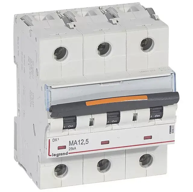 Legrand 409881 DX3 kismegszakító 25kA 3P 400V~ MA12,5 ( Legrand 409881 ) Különleges ajánlat