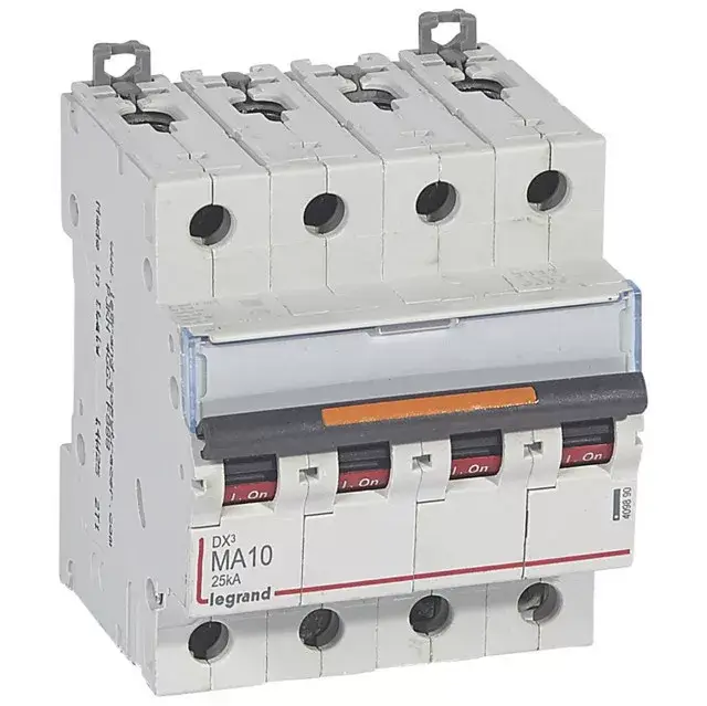 Kihagyhatatlan ajánlat Legrand 409890 DX3 kismegszakító 25kA 4P 400V~ MA10 ( Legrand 409890 )