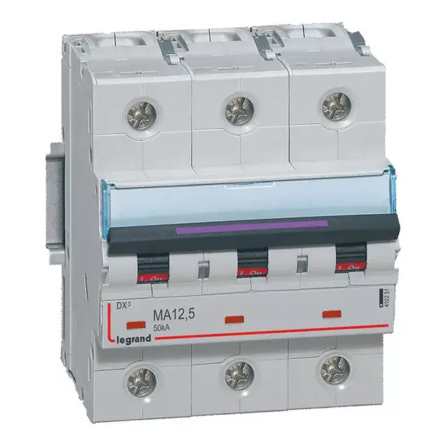 Prémium Legrand 410251 DX3 kismegszakító 50kA 3P 400V~ MA12,5 ( Legrand 410251 )