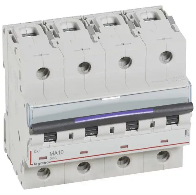 Korlátozott ajánlat Legrand 410260 DX3 kismegszakító 50kA 4P 400V~ MA10 ( Legrand 410260 )