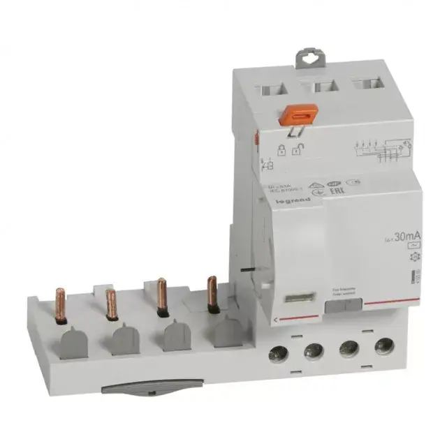 Legrand 410500 DX3 áramvédő relé 4P 400V~ AC 63A 30mA ( Legrand 410500 ) Különleges ajánlat