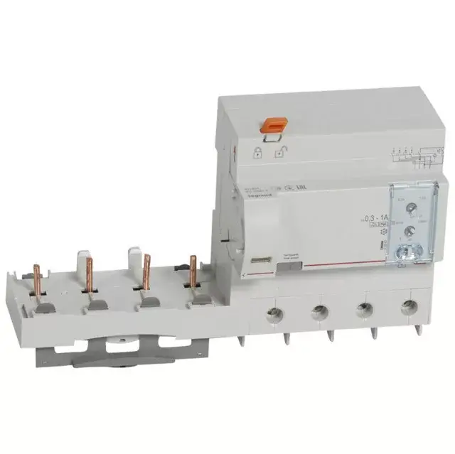 Legrand 410643 DX3 áramvédő relé 4P 400V~ Hpi 63A beá.é. ( Legrand 410643 ) Olcsóbb