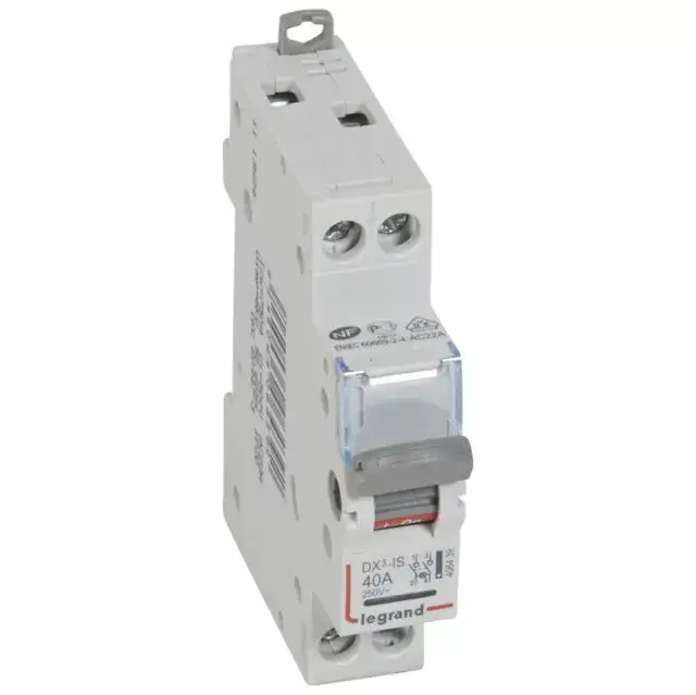 Legrand 406439 DX3-I terheléskapcsoló 2P 40A jelzőlámpával ( Legrand 406439 ) Gyors szállítás