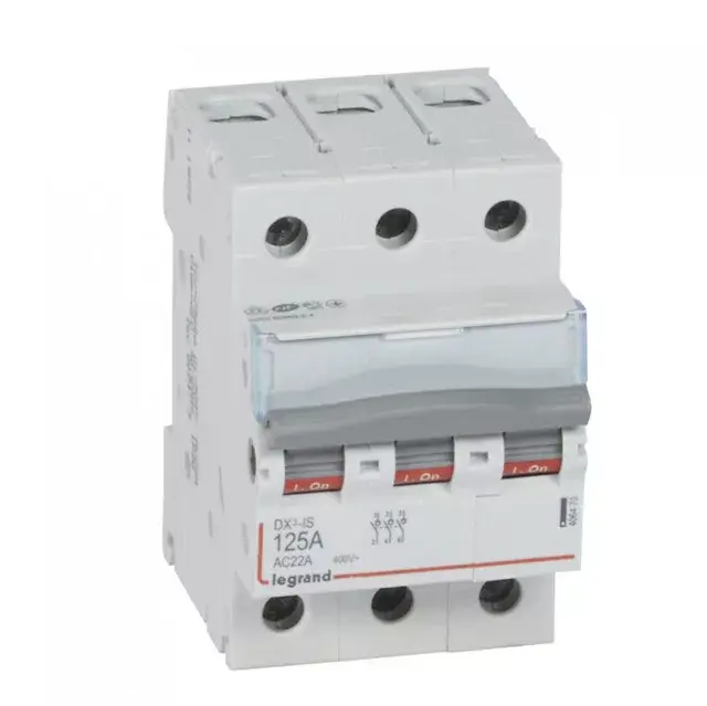 Legrand 406470 DX3-I terheléskapcsoló 3P 125A ( Legrand 406470 ) Gyors szállítás
