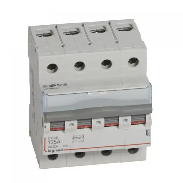 Akciós ár Legrand 406490 DX3-I terheléskapcsoló 4P 125A ( Legrand 406490 )