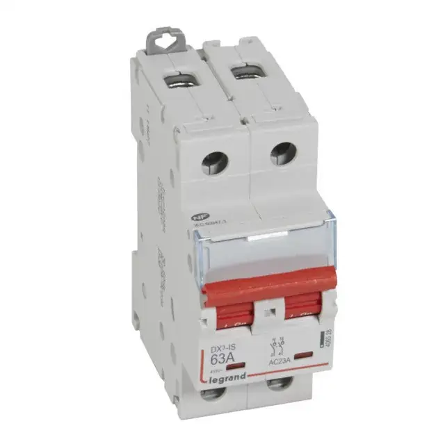 Vedd meg most Legrand 406528 DX3-IS terheléskapcsoló 2P 63A ( Legrand 406528 )