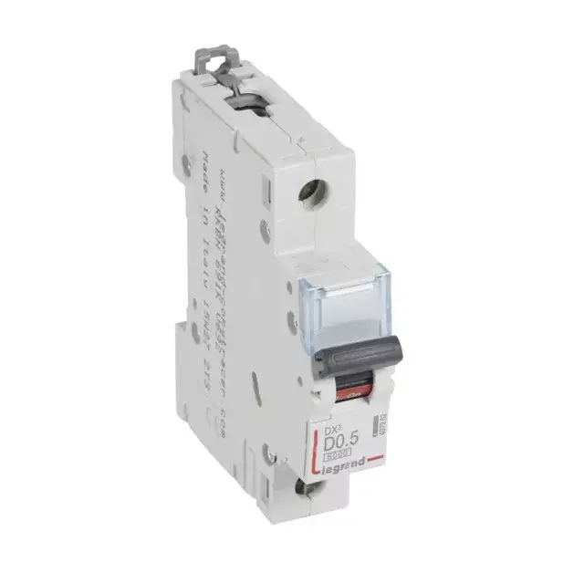 Legrand 407962 DX3 kismegszakító 1P D0,5 6000A/10kA ( Legrand 407962 ) Árengedmény