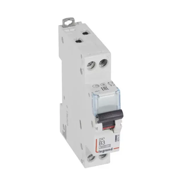 Legrand 407470 DX3 kismegszakító 1P+N B3 6000A/10kA ( Legrand 407470 ) Kiárusítás
