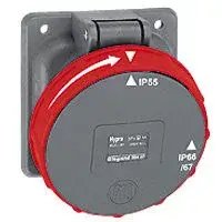 Expressz szállítás Legrand 059428 Hypra Dafb-634k06 400V~ IP66/67-55 rögzíthető aljzat ( Legrand 059428 )