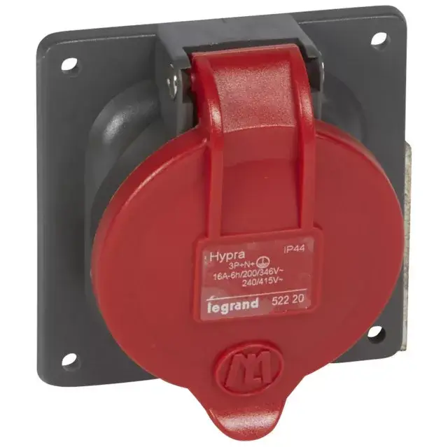 Legjobb ár Legrand 052220 Hypra Dafbem-164k06 400V~ IP44 rögzíthető aljzat ( Legrand 052220 )