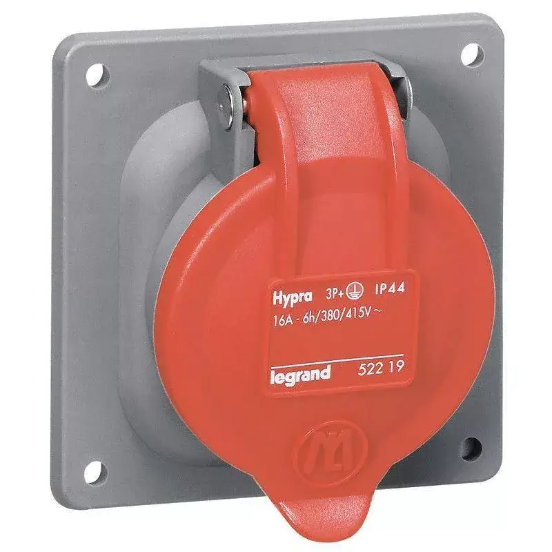 Legrand 053824 Hypra Dafbm-624k06 400V~ IP44 rögzíthető aljzat ( Legrand 053824 ) Prémium