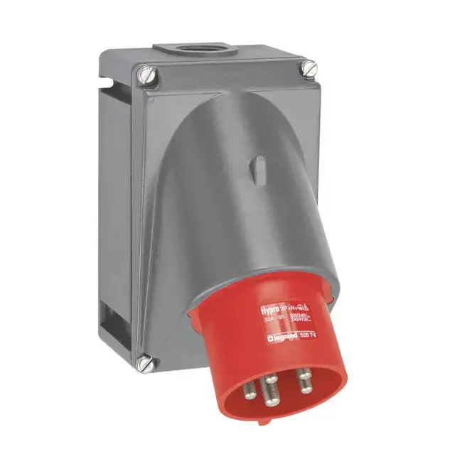 Kedvezmény Legrand 052874 Hypra Dfrm-324k06 400V~ IP44 rögzíthető dugó ( Legrand 052874 )