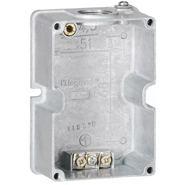 Legrand 052269 Hypra fém alapdoboz IP44 163/164 rögzíthetődugóhoz ( Legrand 052269 ) Olcsóbb