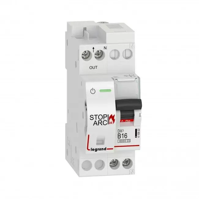 Legkelendőbb Legrand 415922 DX3 Stop Arc Íveszárlat érzékelő kismegszakító B16 6000A alsó betáp BIC ( Legrand 415922 )
