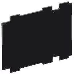 Legrand 431166 DCX-M hátsó szigetelő lemez 630 - 800A ( Legrand 431166 ) Expressz szállítás