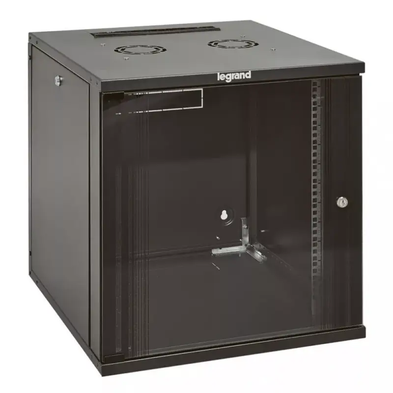 Szuper ajánlat Legrand 646261 fali rackszekrény 19'' 9U MAG: 494 SZÉL: 600 MÉLY: 600 antracit egyrészes üvegajtós lapraszerelt MAX: 27 kg Linkeo ( Legrand 646261 )