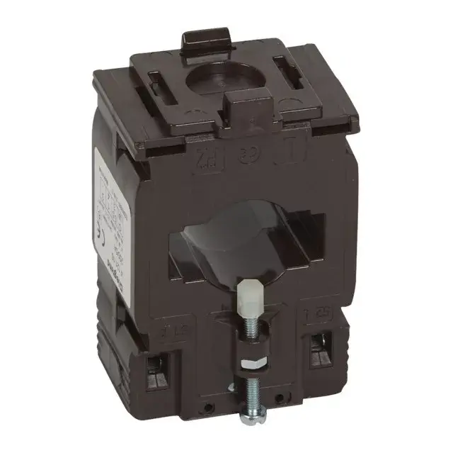 Legrand 412116 Egyfázisú áramváltó 250/5A, (Ø26 mm) kábelhez vagy (40,5x12,5 vagy 32,5x15,5 mm) gyűjtősínhez ( Legrand 412116 ) Expressz szállítás