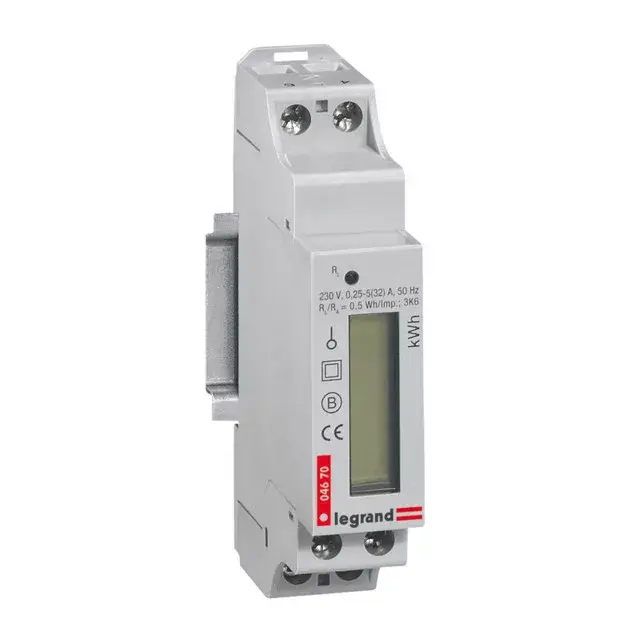 Legrand 004670 Lexic fogyasztásmérő 1F direkt 32A imp.kimenet ( Legrand 004670 ) Végkiárusítás