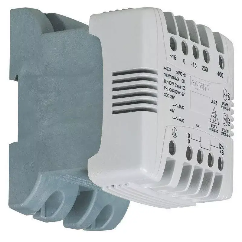 Utolsó esély Legrand 044231 vez. és bizt./lev. transzformátor 230-400V / 24-48V 40VA ( Legrand 044231 )