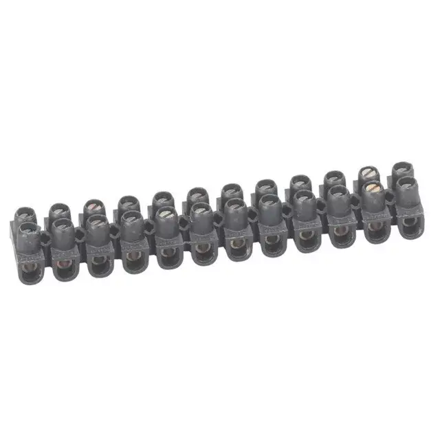 Legrand 034215 Nylbloc sorkapocs 10mm2 12 részes fekete max57A ( Legrand 034215 ) Azonnali szállítás
