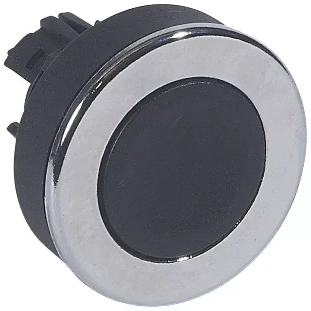 Legrand 023816 Osmoz extralapos nyomógomb - fekete Ø30 ( Legrand 023816 ) Nézd meg most