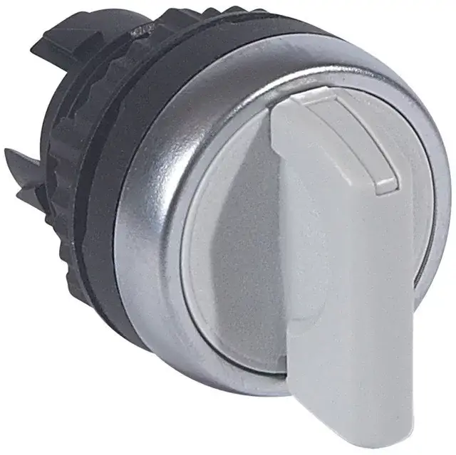 Legrand 023904 Osmoz forgatókaros 2 fix V állású kapcsoló - szürke ( Legrand 023904 ) Bestseller