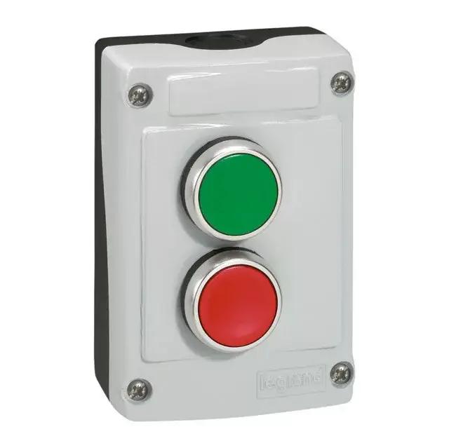 Legrand 024230 Osmoz szürke tokozat zöld "I" Z + piros "O" Ny nomógombokkal ( Legrand 024230 ) Kedvezményes ár