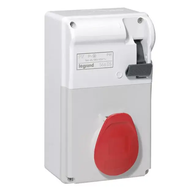 Ne maradj le Legrand 056605 P17 Tempra Dafrkr-163k06 m 400V IP44 reteszelt aljzat ( Legrand 056605 )