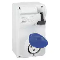 Azonnal elérhető Legrand 056609 P17 Tempra Dafrkr-322k06 m 230V IP44 reteszelt aljzat ( Legrand 056609 )