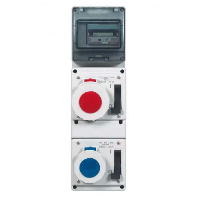 Legjobb ár Legrand 057320 P17 Tempra Pro Dafbe162k06T 230V IP67 beépíthető csatlakozóaljzat reteszelő kapcsolóval ( Legrand 057320 )