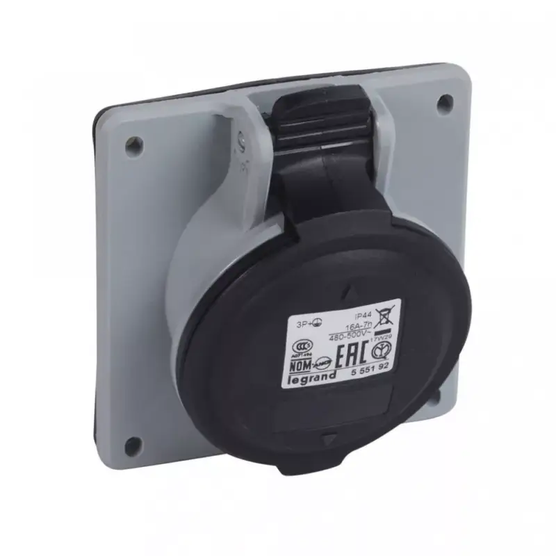 Legrand 555192 P17 Tempra Pro Dafbe163k07500V IP44 döntött aljzat ( Legrand 555192 ) Bestseller