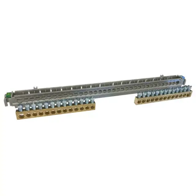 Legrand 134814 PractiboxS csupasz PE+N elosztókapocs szigetelt tartóval, 18 modul/sor-os süllyesztett szekrényhez, 2 x (1x25mm² + 12x16mm²); Icc=10 kA ( Legrand 134814 ) Csak ma