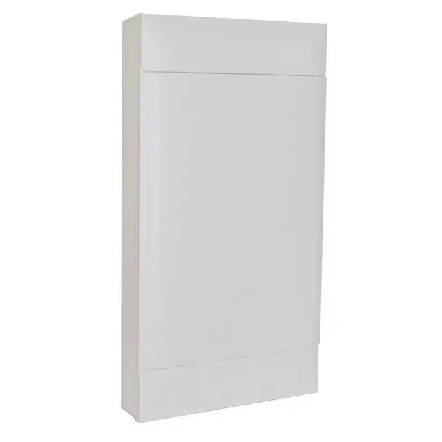 Legnépszerűbb Legrand 135204 Practibox S műanyag kiselosztó 48 modul, 4 sor, Teli ajtóval, IP40, falon kívüli, PE és N sínnel, méret : 766x328x108 mm