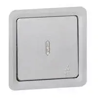 Biztonságos fizetés Legrand 077844 Soliroc váltóérintkezős nyomó ellenőrzőfénnyel, vandálbiztos IK10 ( Legrand 077844 )