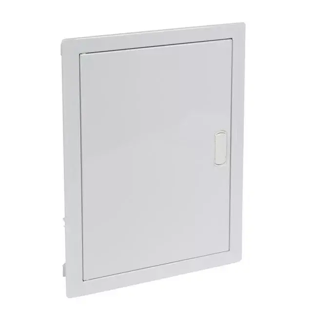 Legrand 201432 Nedbox süllyesztett kiselosztó 28 modul, 2 sor, teli fém ajtóval, IP40 - szekrény mérete : 460x350x105mm - fal kivágás : 430x330x86mm Outlet