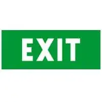 Biztonságos fizetés Legrand 660874 tartalékvilágítás piktogram 310x112mm, EXIT ( Legrand 660874 )