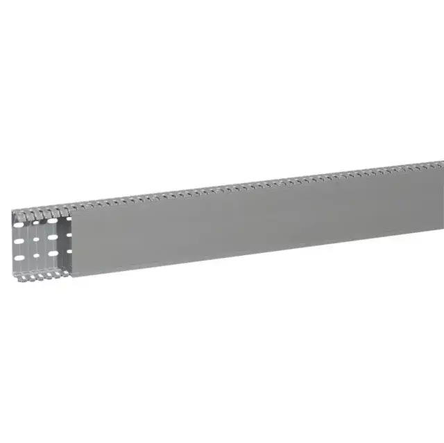 Akciós ár Legrand 636119 Transcab 100x40 perforált műanyag vezetékcsatorna ( Legrand 636119 )