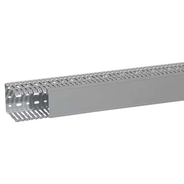 Gyors kiszállítás Legrand 636118 Transcab 80x100 perforált műanyag vezetékcsatorna ( Legrand 636118 )