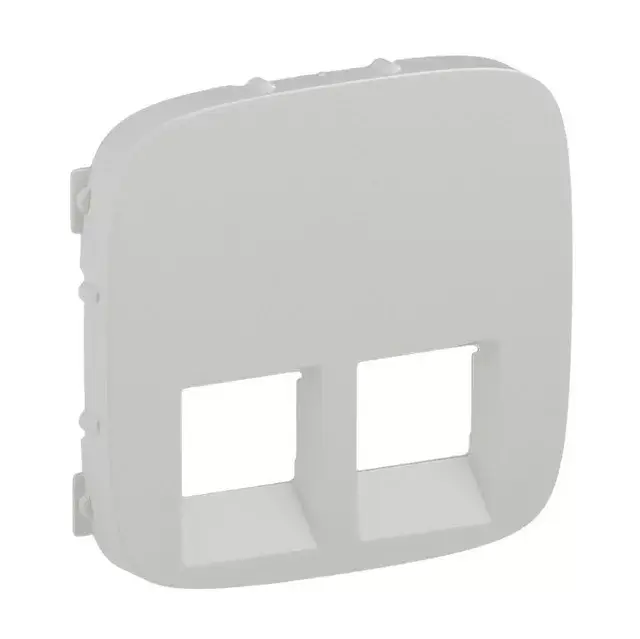 Legrand 755425 Valena Allure 2xRJ11/RJ45 aljzat burkolat, Fehér ( Legrand 755425 ) Expressz kézbesítés
