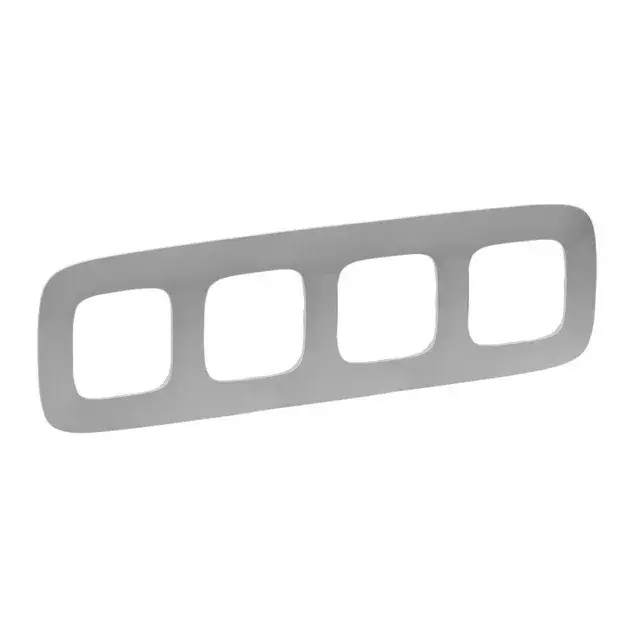Legrand Valena Allure 754394 4-es alumínium keret, függőleges és vízszintes elhelyezéssel Legnépszerűbb
