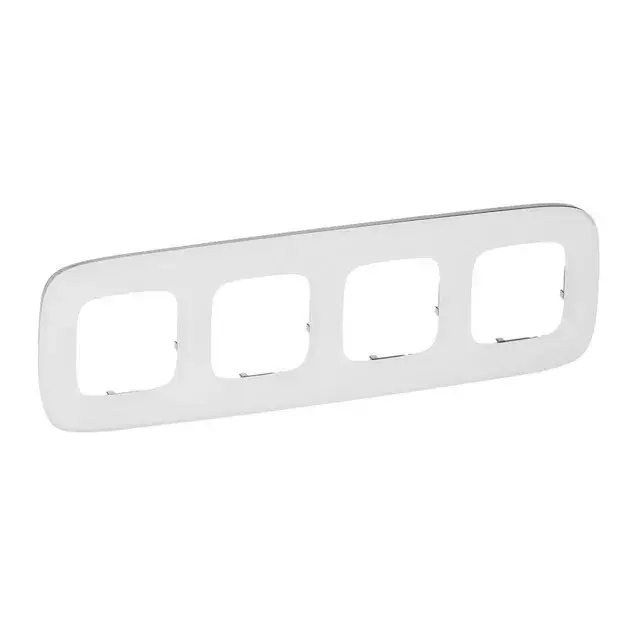 Legrand Valena Allure 755544 4-es fehérüveg keret, függőleges és vízszintes elhelyezéssel Korlátozott ajánlat