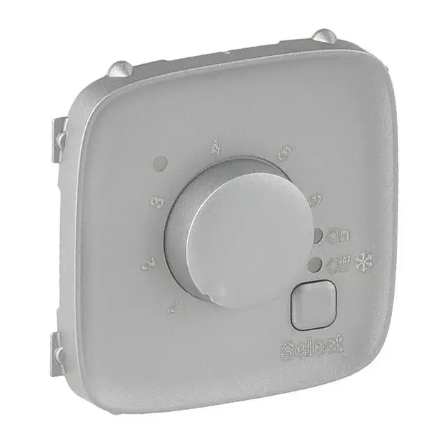 Legrand 755327 Valena Allure Padlófűtés termosztát burkolat, Alumínium ( Legrand 755327 ) Végkiárusítás