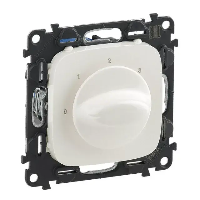Azonnal elérhető Legrand 755179 Valena Allure Ventilátor vezérlő (0-1-2-3 állású), burkolattal, Gyöngyház ( Legrand 755179 )