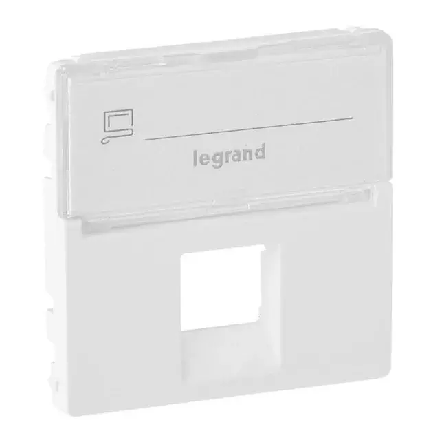 Vedd meg online Legrand 755470 Valena Life 1xRJ45 csatlakozóaljzat burkolat, címketartóval fehér ( Legrand 755470 )