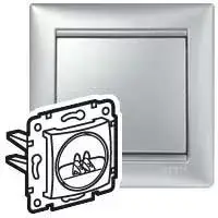 Legrand 770223 Valena hangszórócsatlakozó 2 kivezetéssel, alumínium ( Legrand 770223 ) Olcsó