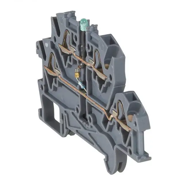 Legrand 037255 Viking3 fázis4mm2 diódás sorkapocs 4 vezetékes.hez, szürke 2 emeletes rugós ( Legrand 037255 ) Utolsó esély