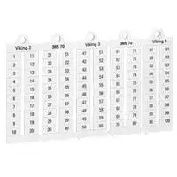 Vedd meg online Legrand 039510 Viking3 jelölő 1-100 vízszintes 5mm széles ( Legrand 039510 )