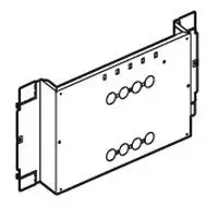 Árengedmény Legrand 020655 XL3 szerelőlap 850mm 1 v 2 DPX-IS 250-hez 36mod. ( Legrand 020655 )